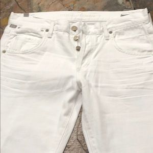 Citizens of Humanity white jeans